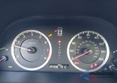 2008 Honda Accord 2.4 Ex из США, поврежденный, VIN 1HGCS12718A004380